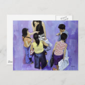 5 Amigos Postkarte (Vorne/Hinten)