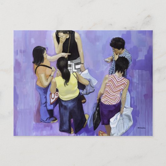 5 Amigos Postkarte (Vorderseite)