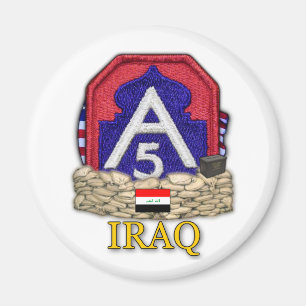 5. Armee iraq Krieg korea Veteranen Magnet