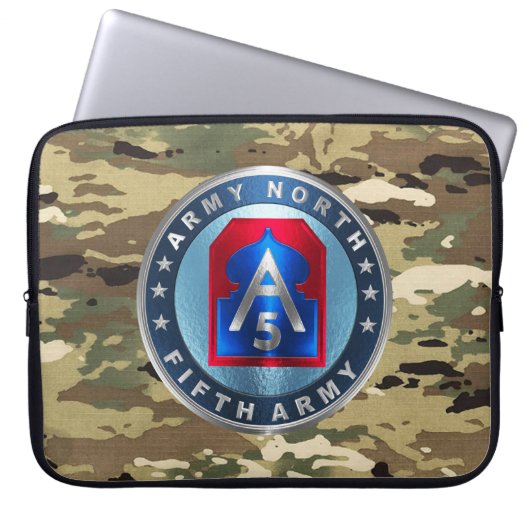 5. ARMY NORTH LAPTOPSCHUTZHÜLLE (Vorderseite)
