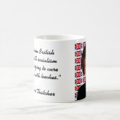 #5 - Auf Großbritannien u. Sozialismus Kaffeetasse (Mittel)