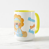 #5 Baby Dusche Combo-Tasse Tasse (VorderseiteRechts)