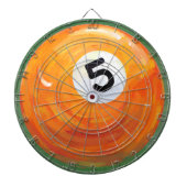 5 Ball Dartscheibe (vorne)