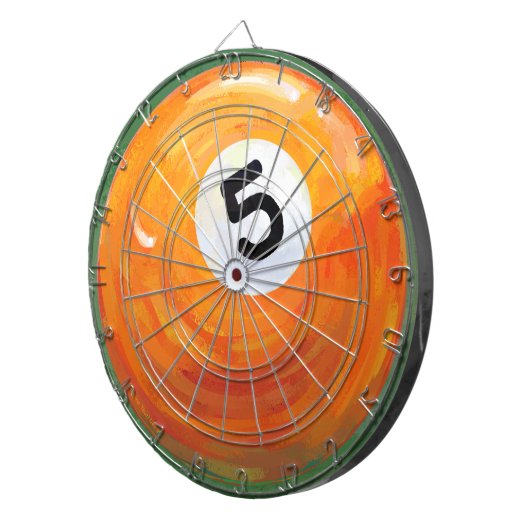 5 Ball Dartscheibe (Vorderseite rechts)