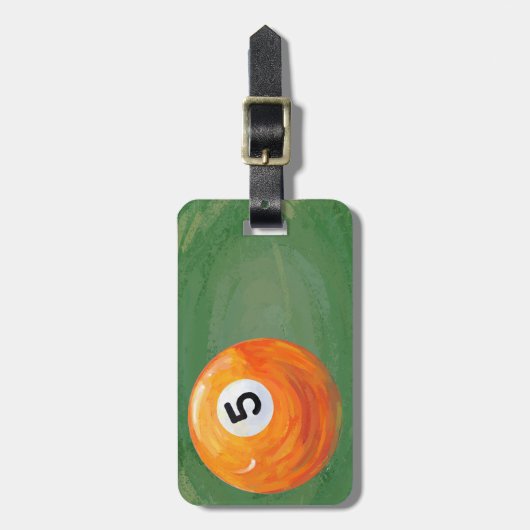 5 Ball Gepäckanhänger (Vorderseite vertikal)