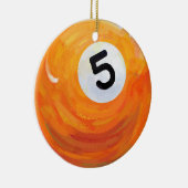 5 Ball Keramikornament (Rechts)
