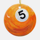 5 Ball Keramikornament (Vorne)
