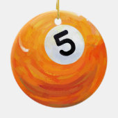 5 Ball Keramikornament (Hinten)