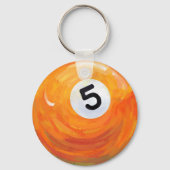 5 Ball Schlüsselanhänger (Vorderseite)