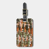 5 Barsch-Muster Gepäckanhänger (Vorderseite vertikal)