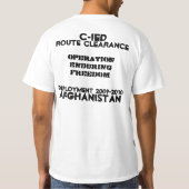 5. Bataillon-3. Feld-Artillerie T-Shirt (Rückseite)