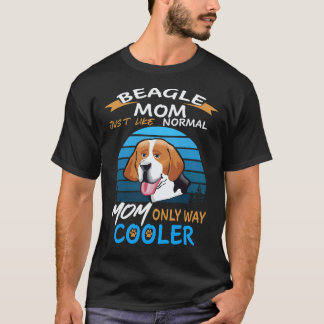 5 Beagle Mama Kühler Beagle T-Shirt