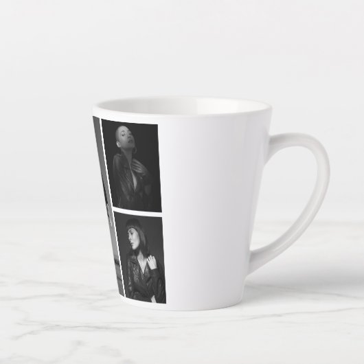 5 Bearbeitbare FotoCollage Milchtasse (Rechts)