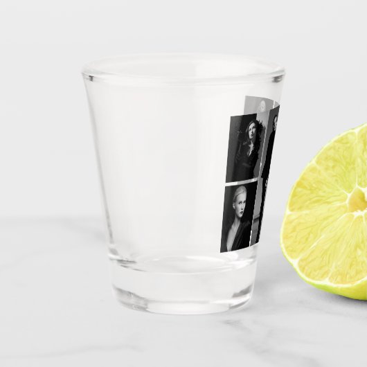 5 Bearbeitbare FotoCollage Schnapsglas (Links)