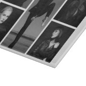 5 Bearbeitbare FotoCollage Schneidebrett (Ecke)