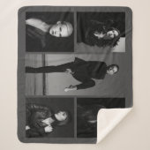 5 Bearbeitbare FotoCollage Sherpadecke (Vorderseite)