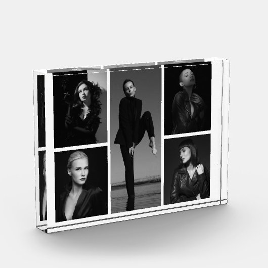 5 Bearbeitbarer Foto-Block für FotoCollage Fotoblock (Links)