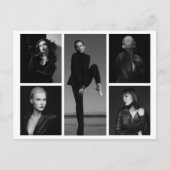 5 Bearbeitbarer Gruß auf Postkarte (Vorderseite)