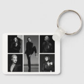 5 Bearbeitbarer Schlüsselanhänger für FotoCollage (Vorderseite)