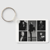 5 Bearbeitbarer Schlüsselanhänger für FotoCollage (Rückseite)