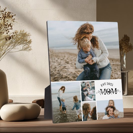 5 Benutzerdefinierte Fotocollage Beste Mutter Alle Fotoplatte