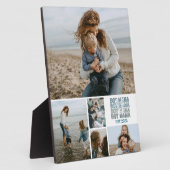 5 Benutzerdefinierte Fotocollage Beste Mutter über Fotoplatte (Seite)