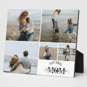 5 Benutzerdefinierte Fotocollage Beste Mutter über Fotoplatte (Seite)