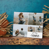 5 Benutzerdefinierte Fotocollage Beste Mutter über Fotoplatte (Seite)