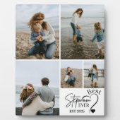 5 Best Stepmom Ever Custom Photo Collage  Fotoplatte (Vorderseite)