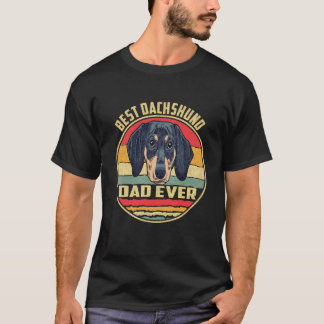5 Bester Dackel-Vater Aller Zeiten T-Shirt