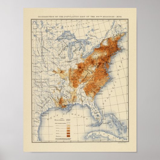 5 Bevölkerung 1820 Poster (Vorne)