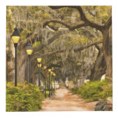 5 Bilder - Savannah GA Travel Fotografy Souvenir Würfel (Rechts)