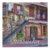 5 Bilder - Savannah GA Travel Fotografy Souvenir Würfel (Vorderseite)