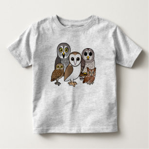 5 Birdorable Eulen Kleinkind T-shirt