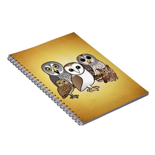 5 Birdorable Eulen Notizblock (Rechte Seite)