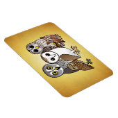 5 Birdorable Owls Magnet (Rechte Seite)