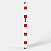 5 Bisted Red Lines iPhone Hülle (Rechte Seite)
