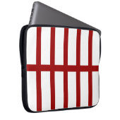 5 Bisted Red Lines Laptopschutzhülle (Vorne Rechts)