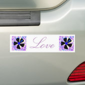5 blättrige Pinwheel Blume Thunder_Cove Autoaufkleber (Auf Auto)
