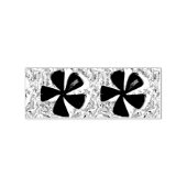 5 blättrige Pinwheel Blume Thunder_Cove Gummistempel (Stempel)
