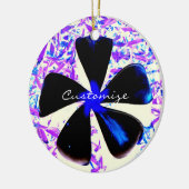 5 blättrige Pinwheel Blume Thunder_Cove Keramik Ornament (Links)