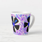 5 blättrige Pinwheel Blume Thunder_Cove Milchtasse (Rechte Ecke)