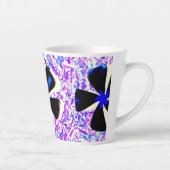 5 blättrige Pinwheel Blume Thunder_Cove Milchtasse (Rechts)