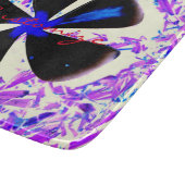 5 blättrige Pinwheel Blume Thunder_Cove Schneidebrett (Ecke)