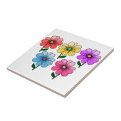 5 Blume Design Fliese (Seite)