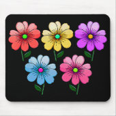 5 Blume Design Mousepad (Vorne)
