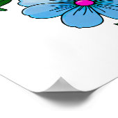 5 Blume Design Poster (Ecke)