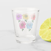 5 Blume Design Schnapsglas (Rückseite)