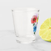 5 Blume Design Schnapsglas (Links)