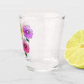 5 Blume Design Schnapsglas (Rechts)
